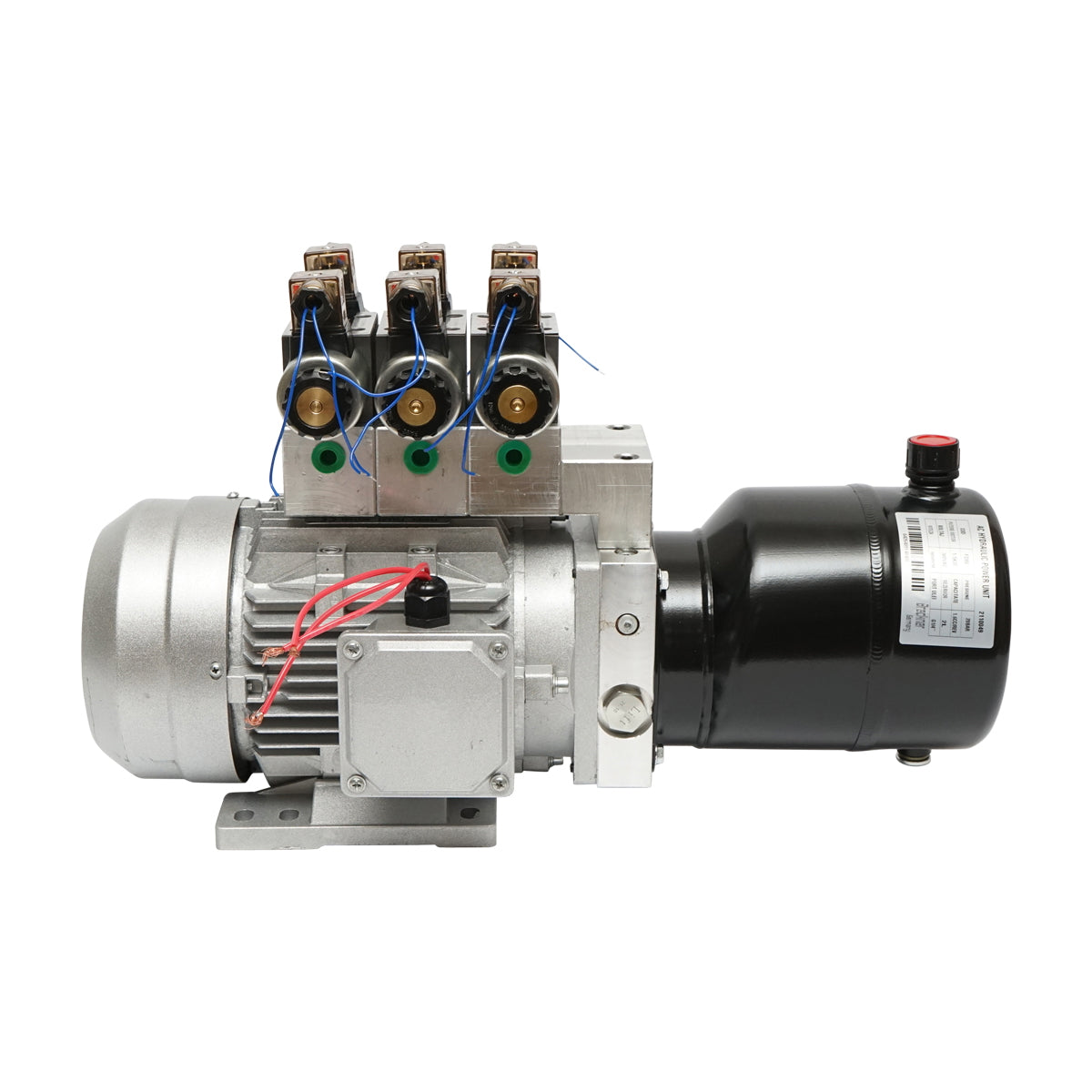 Hydraulic pump for unrolling machine